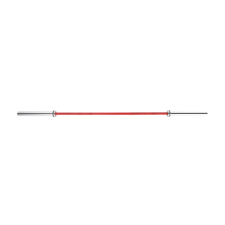 Barra Olímpica Roja 2.2m x 50mm - 4 Rodamientos (365 kg)