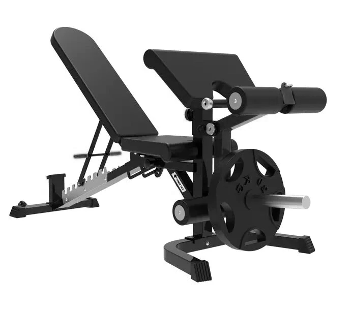 Banco Scott con extensión de pierna | Fitness Tech