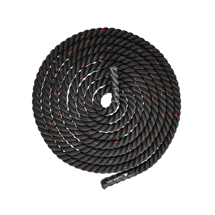 Cuerca de combate rojo y negro | Fitness Tech