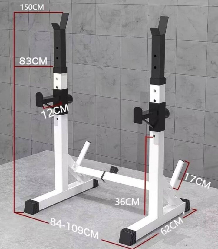 Mini Rack Sentadillas/Press Banca Ajustable