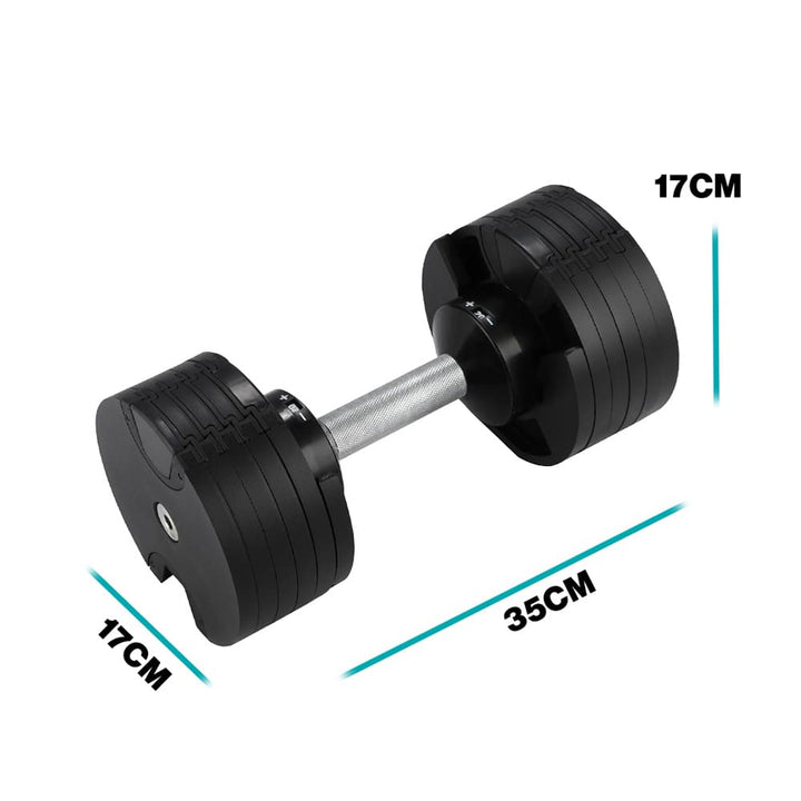 Mancuernas Ajustables 20kg - Dimensiones