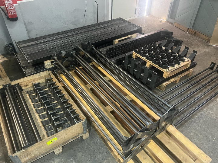 Estructura Central 10 puestos Cross training - Fitness Tech