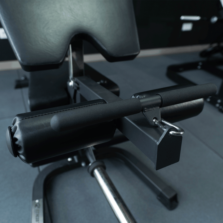 Banco ajustable con extensión de pierna