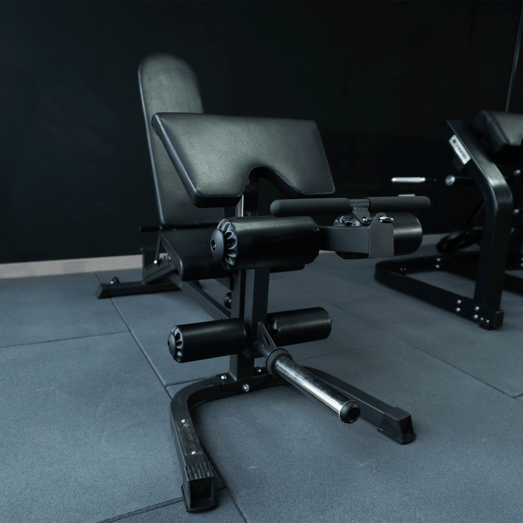 Banco ajustable con extensión de pierna