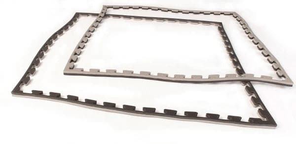 Tatami Profesional Puzzle Negro y Gris | Fitness Tech