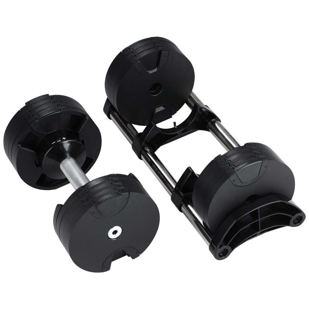 Mancuernas ajustables | 32 kg | Fitness Tech 