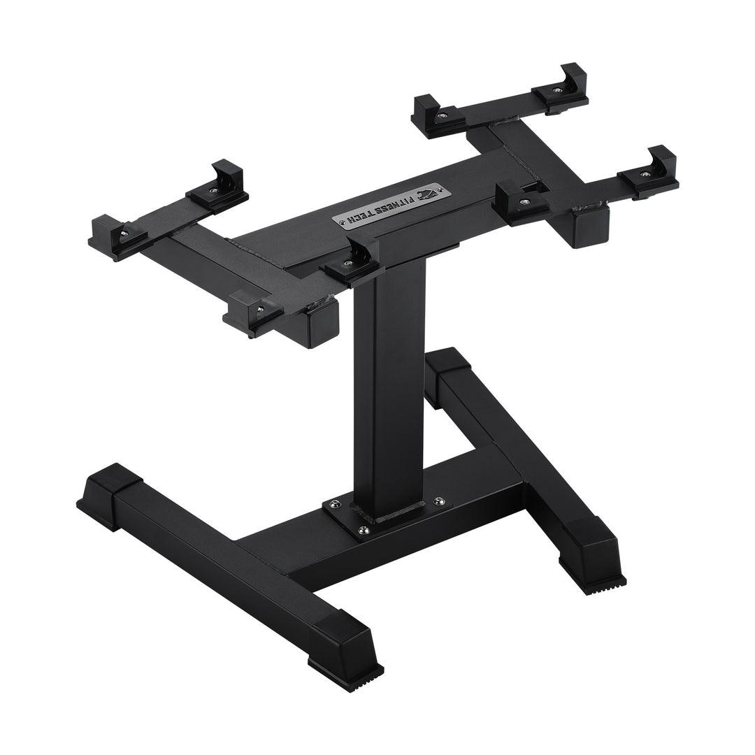 Soporte mancuernas ajustables | Fitness Tech