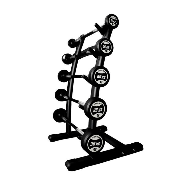 Set de Barras Montadas rectas con Rack | De 10 a 30 kg