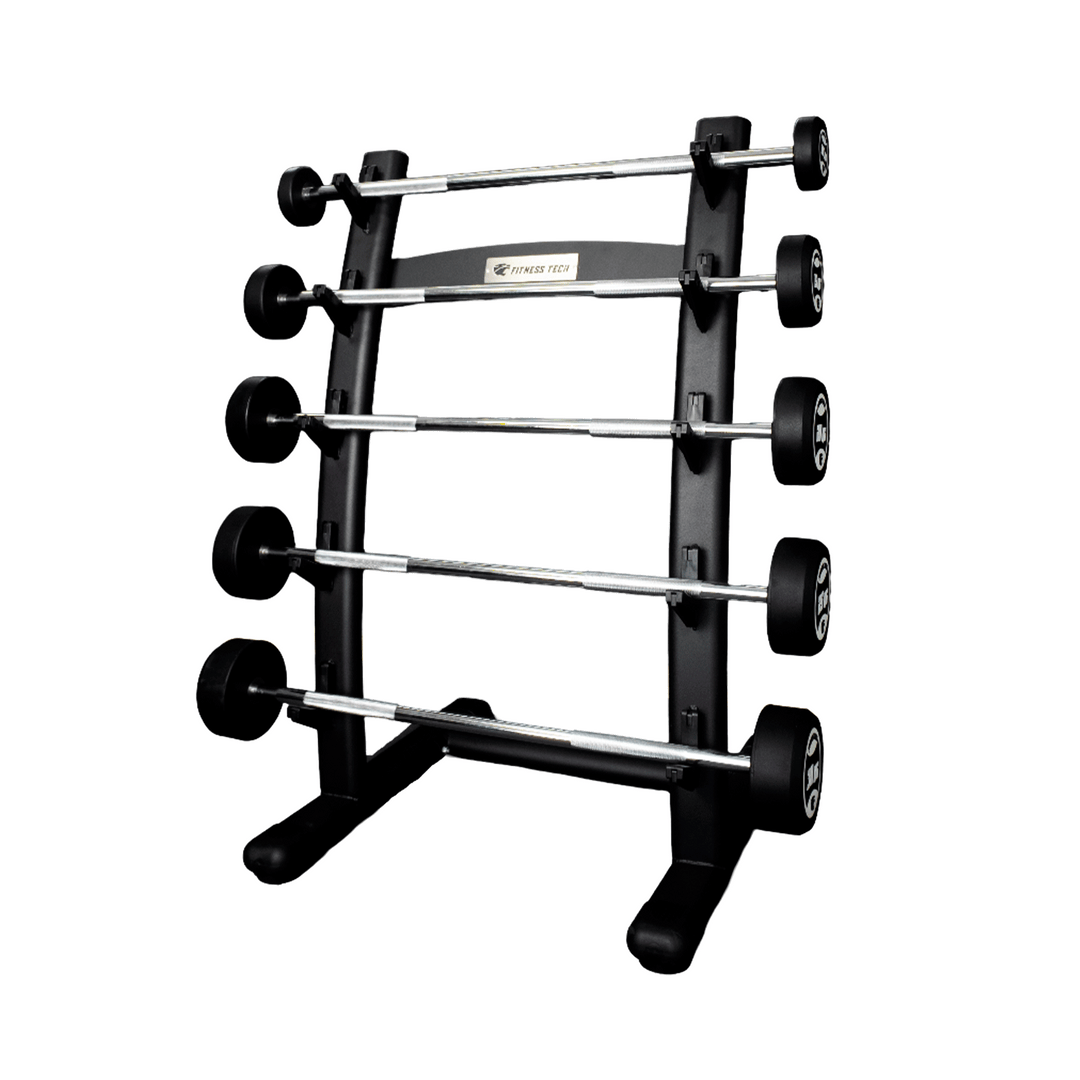 Set de Barras Montadas rectas con Rack | De 10 a 30 kg