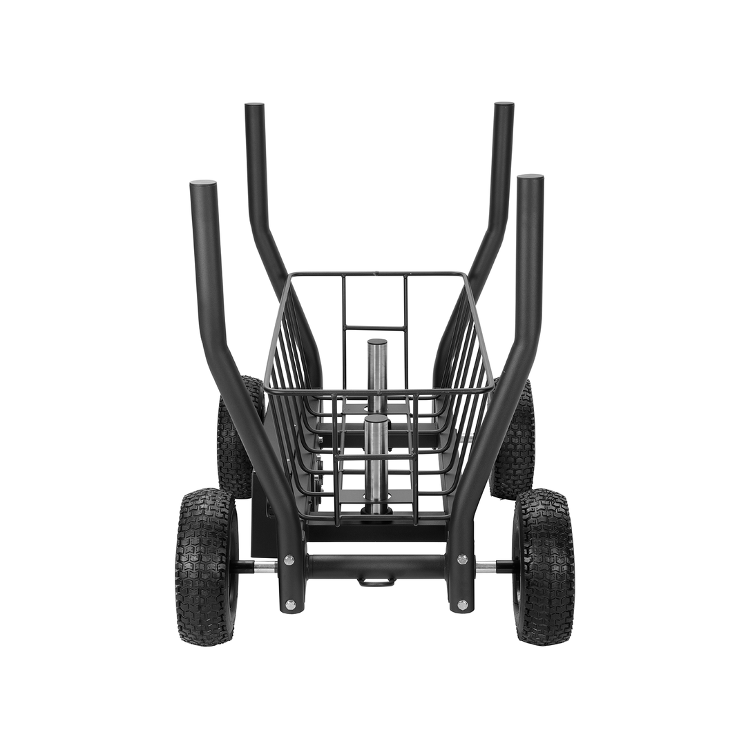 Trineo arrastre con resistencia magnetica y ruedas