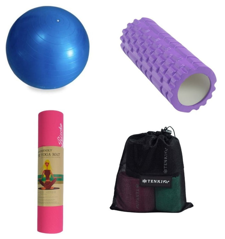 Pack yoga 4 utensilios