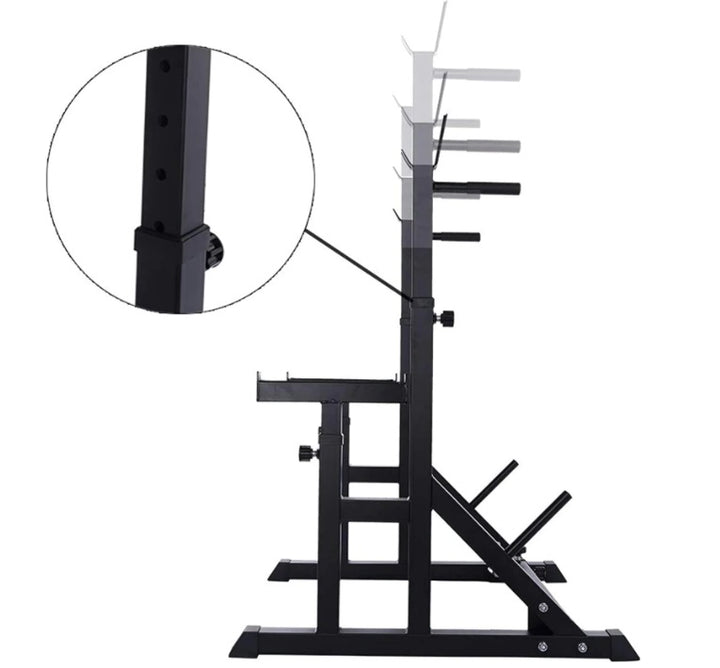 Soporte multi-función press banca | Fitness Tech