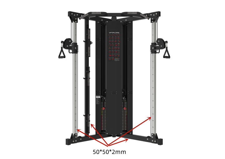 Doble cruce de poleas | F18  | Fitness Tech