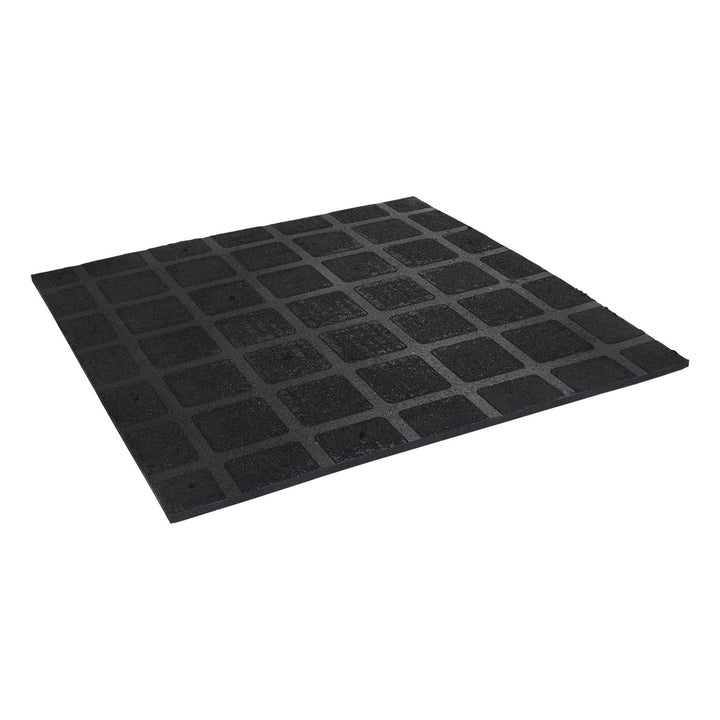 Loseta Recta Caucho Gimnasio 100x100x2cm alta densidad - Fitness Tech