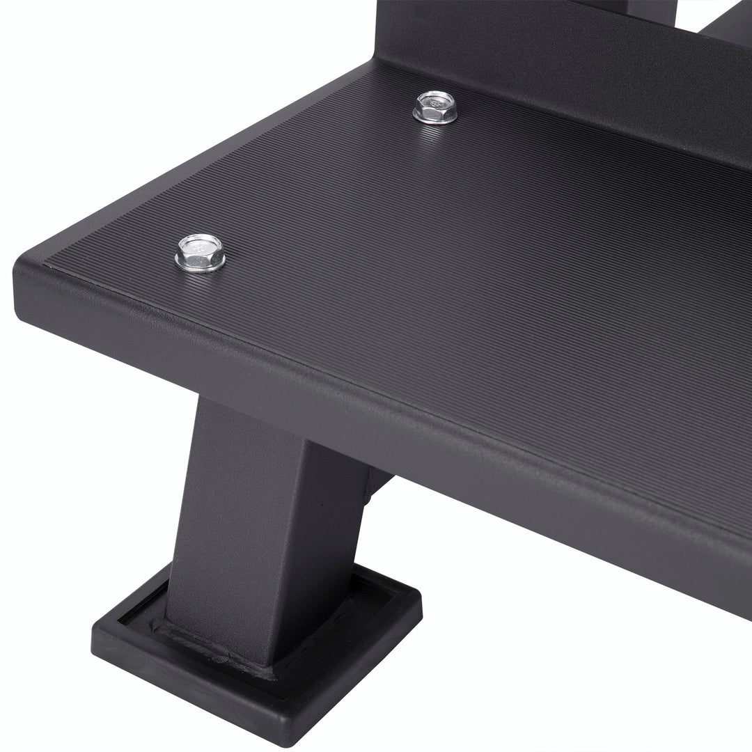 Rack kettlebells tres alturas | Fitness Tech